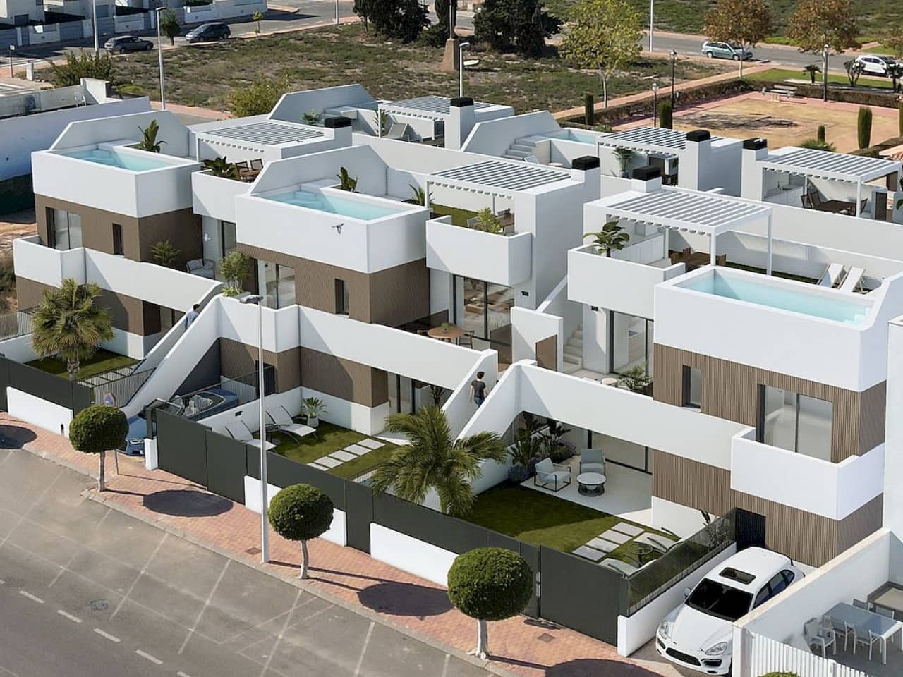 2 bedroom Terraced Villa for sale in Lo Pagan with pool - € 314,900 (Ref: 9318421)