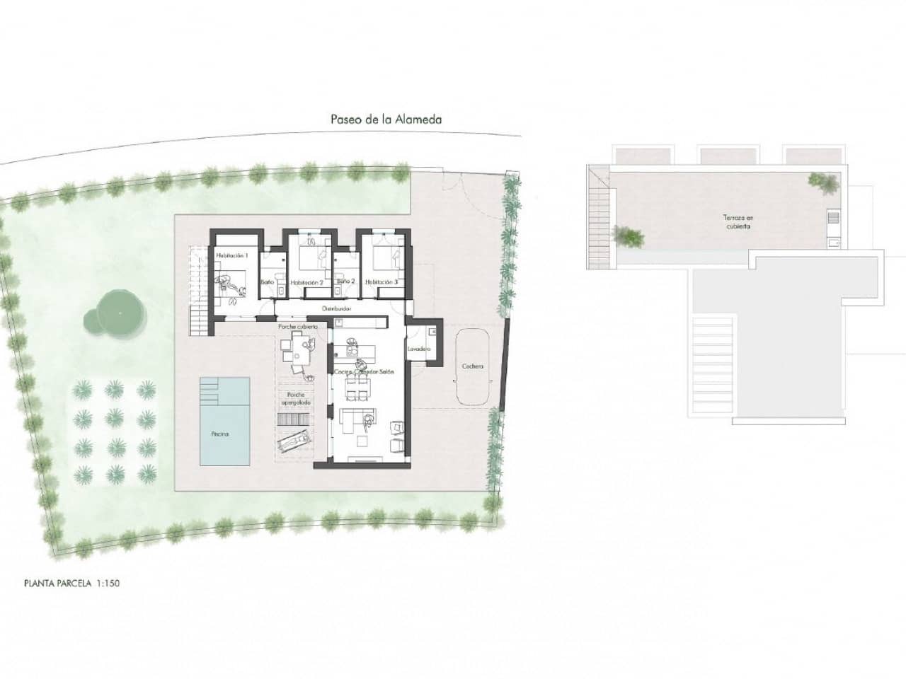 3 quarto Moradia para venda em Fuente Alamo de Murcia com piscina - 344 900 € (Ref: 9318433)