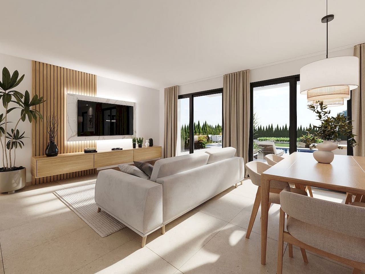 3 quarto Moradia para venda em Fuente Alamo de Murcia com piscina - 344 900 € (Ref: 9318433)