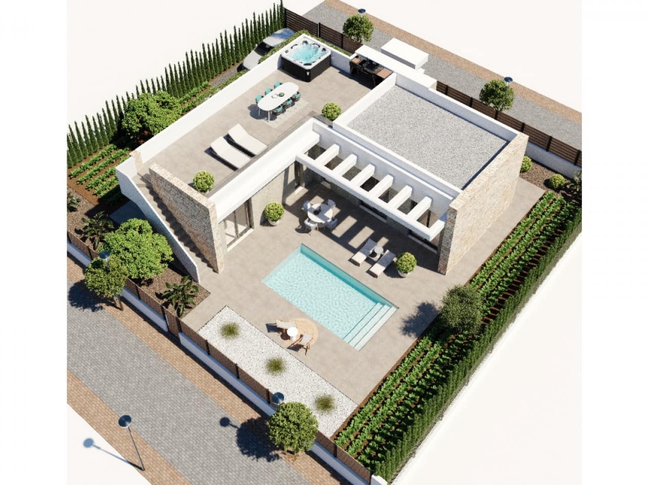 3 bedroom Villa for sale in Hacienda del Alamo with pool - € 444,900 (Ref: 9318434)