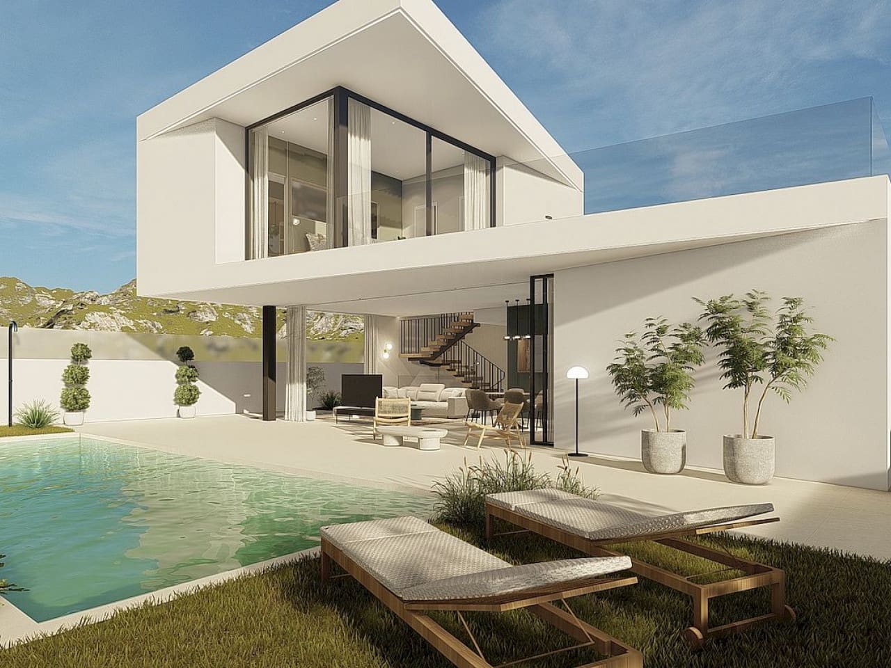 3 makuuhuone Huvila myytävänä paikassa Polop mukana uima-altaan - 860 000 € (Ref: 9318437)