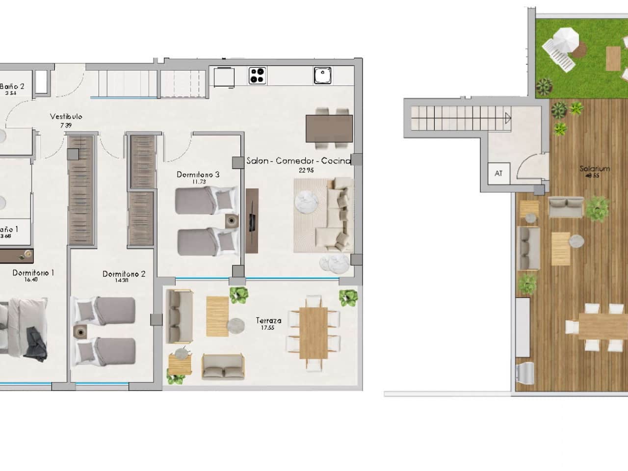 2 bedroom Apartment for sale in Santa Pola with pool - € 230,000 (Ref: 9318439)