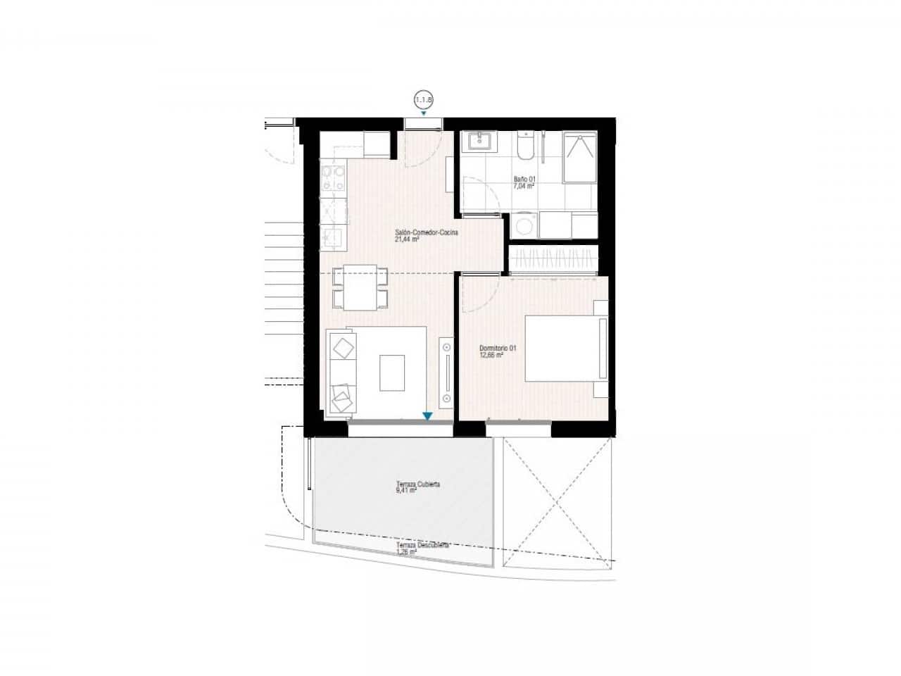 3 camera da letto Appartamento in vendita in La Villajoyosa / Vila Joiosa con piscina - 597.000 € (Rif: 9318449)