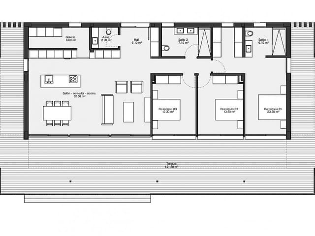 3 sypialnia Willa na sprzedaż w Orihuela Costa, Orihuela z basenem - 1 090 000 € (Ref: 9318457)
