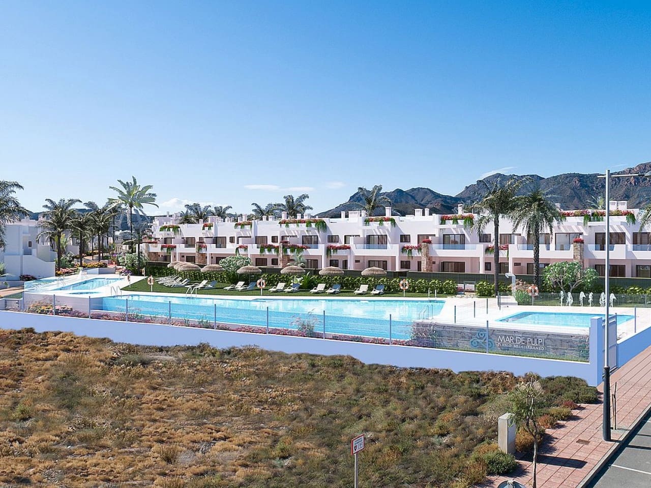 3 makuuhuone Rivitalo myytävänä paikassa San Juan de los Terreros mukana uima-altaan - 330 000 € (Ref: 9318462)