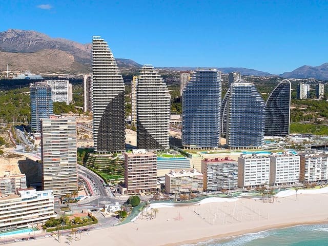 2 sypialnia Apartament na sprzedaż w Playa Poniente, Benidorm z basenem - 601 000 € (Ref: 9318463)