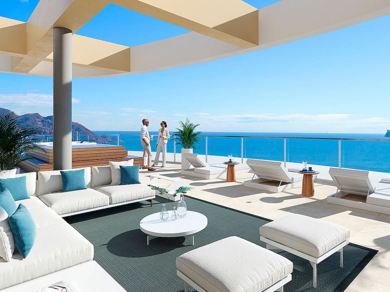 3 makuuhuone Huoneisto myytävänä paikassa Benidorm mukana uima-altaan - 1 250 000 € (Ref: 9318464)