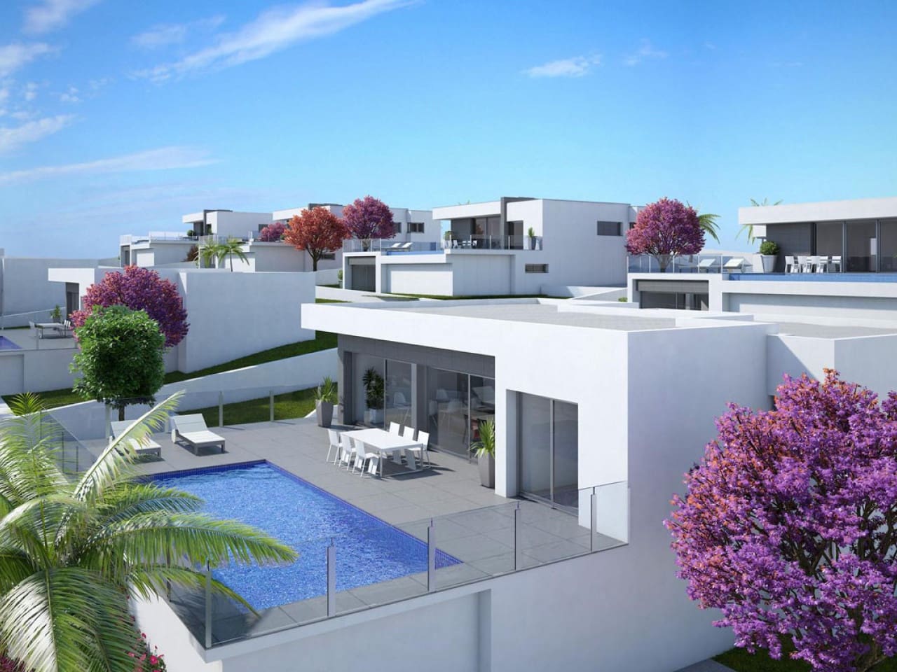 3 makuuhuone Huvila myytävänä paikassa Cumbre del Sol mukana uima-altaan - 2 450 000 € (Ref: 9318474)