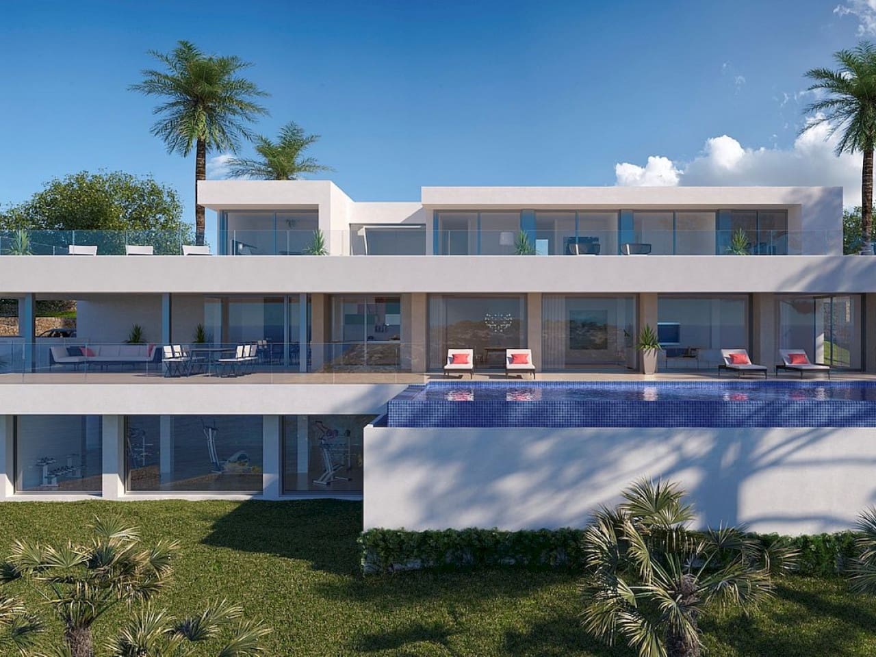 3 camera da letto Villa in vendita in Cumbre del Sol con piscina - 2.167.000 € (Rif: 9318476)