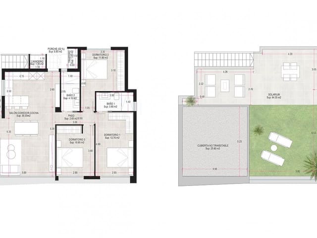 3 camera da letto Villa in vendita in Condado de Alhama, Alhama de Murcia con piscina - 335.000 € (Rif: 9318481)
