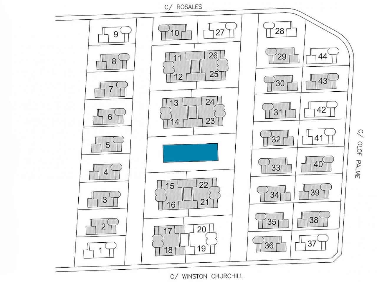 3 camera da letto Villa in vendita in La Marina con piscina - 275.000 € (Rif: 9318484)