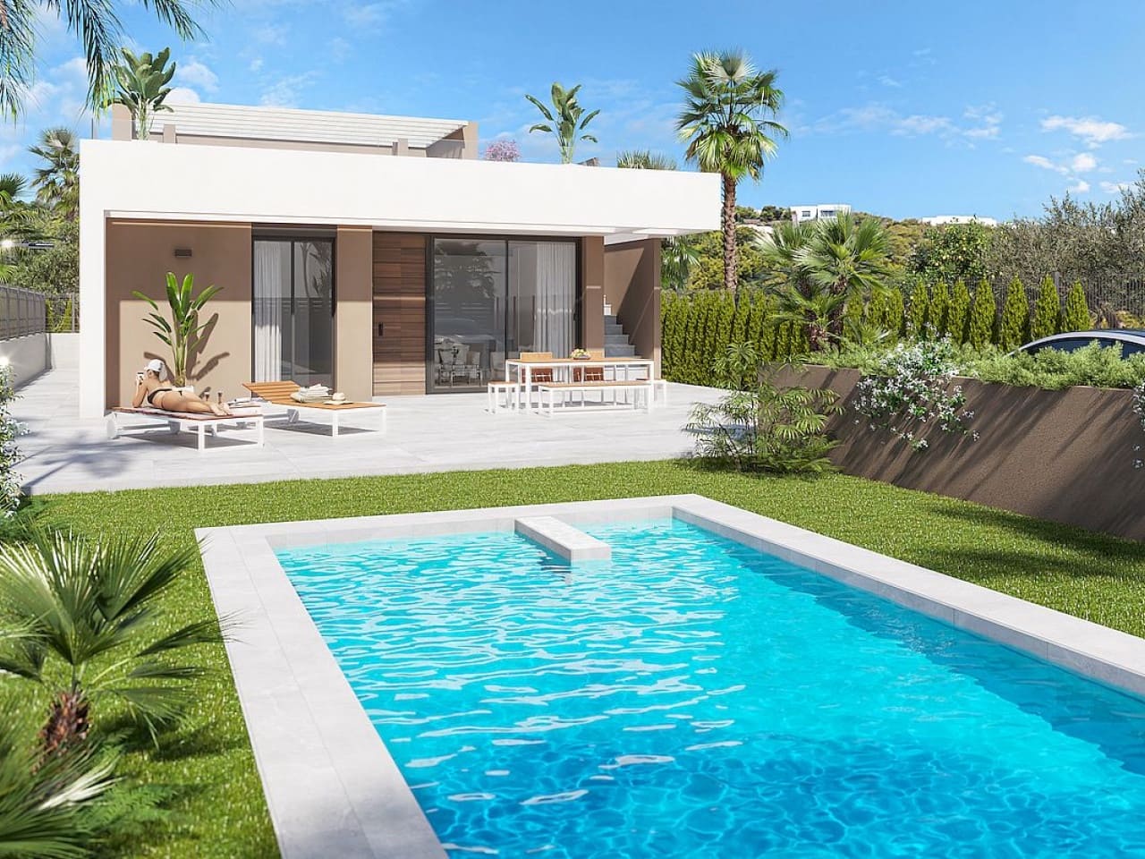 3 soveværelse Villa til salg i Vera med swimmingpool - € 495.000 (Ref: 9318489)