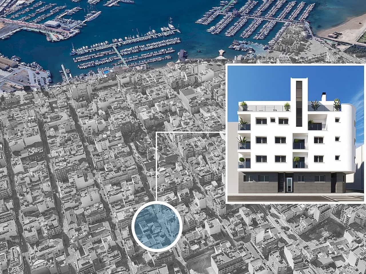 1 quarto Apartamento para venda em Torrevieja - 169 000 € (Ref: 9318501)