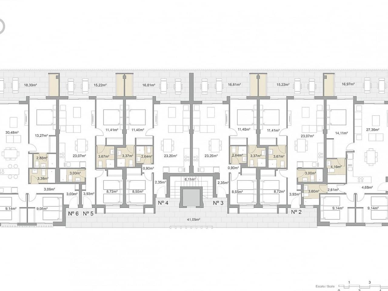 3 makuuhuone Kattohuoneisto myytävänä paikassa Pilar de la Horadada mukana uima-altaan - 379 000 € (Ref: 9318503)