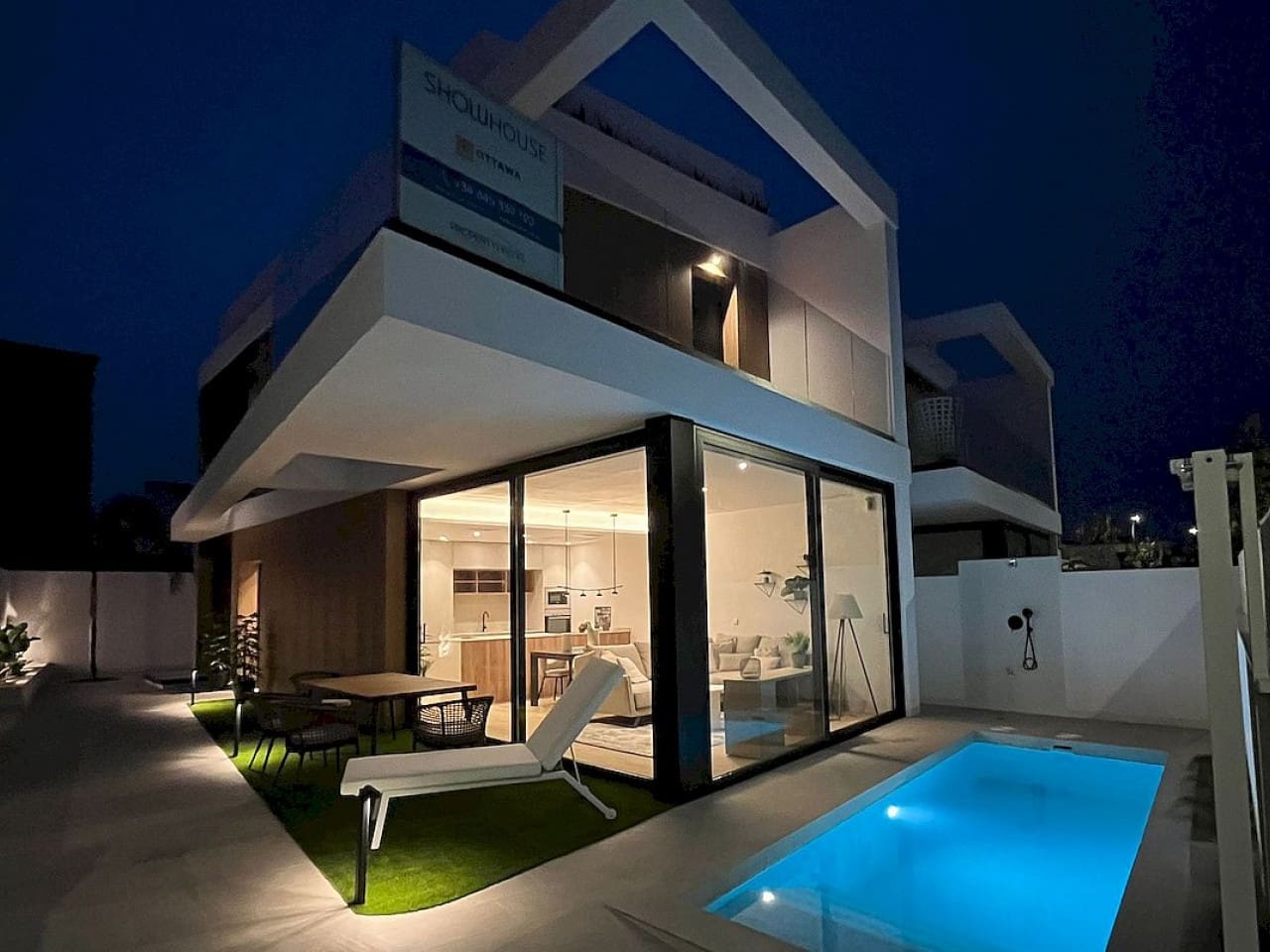 3 bedroom Villa for sale in Torre de la Horadada with pool - € 628,000 (Ref: 9318509)