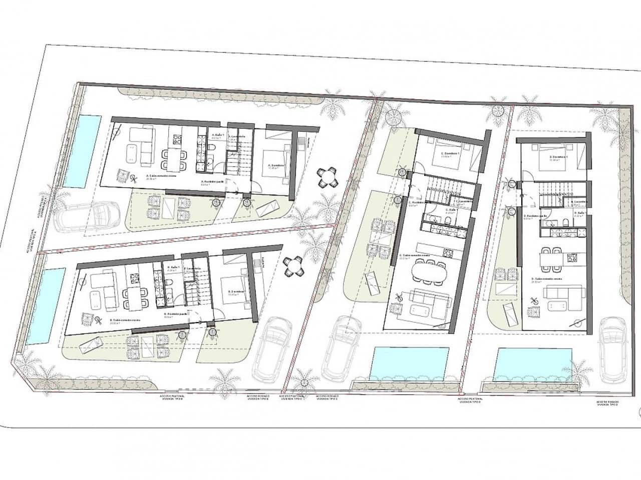 3 bedroom Villa for sale in Torre de la Horadada with pool - € 628,000 (Ref: 9318509)