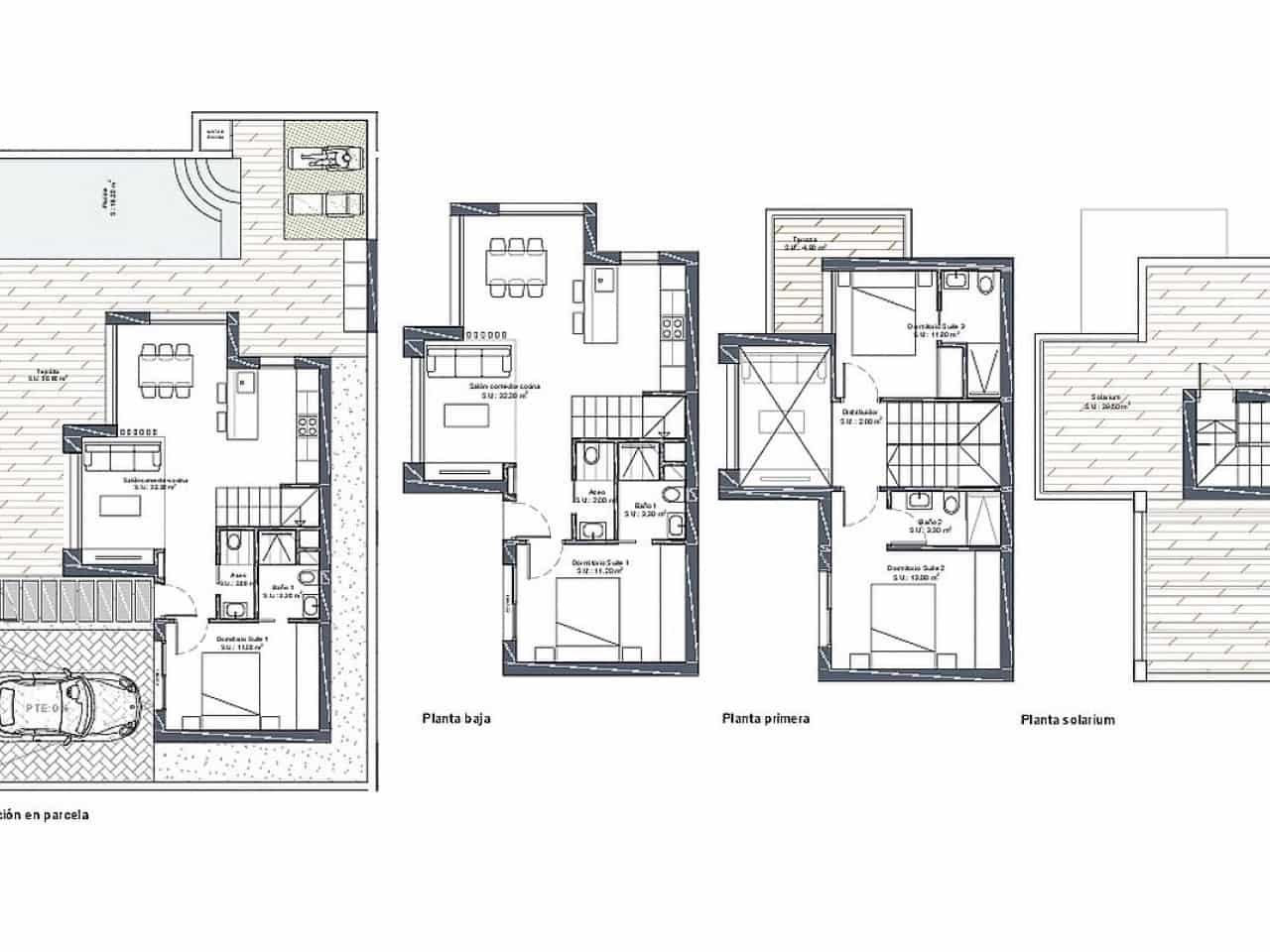 3 bedroom Villa for sale in Ciudad Quesada with pool - € 435,000 (Ref: 9318511)