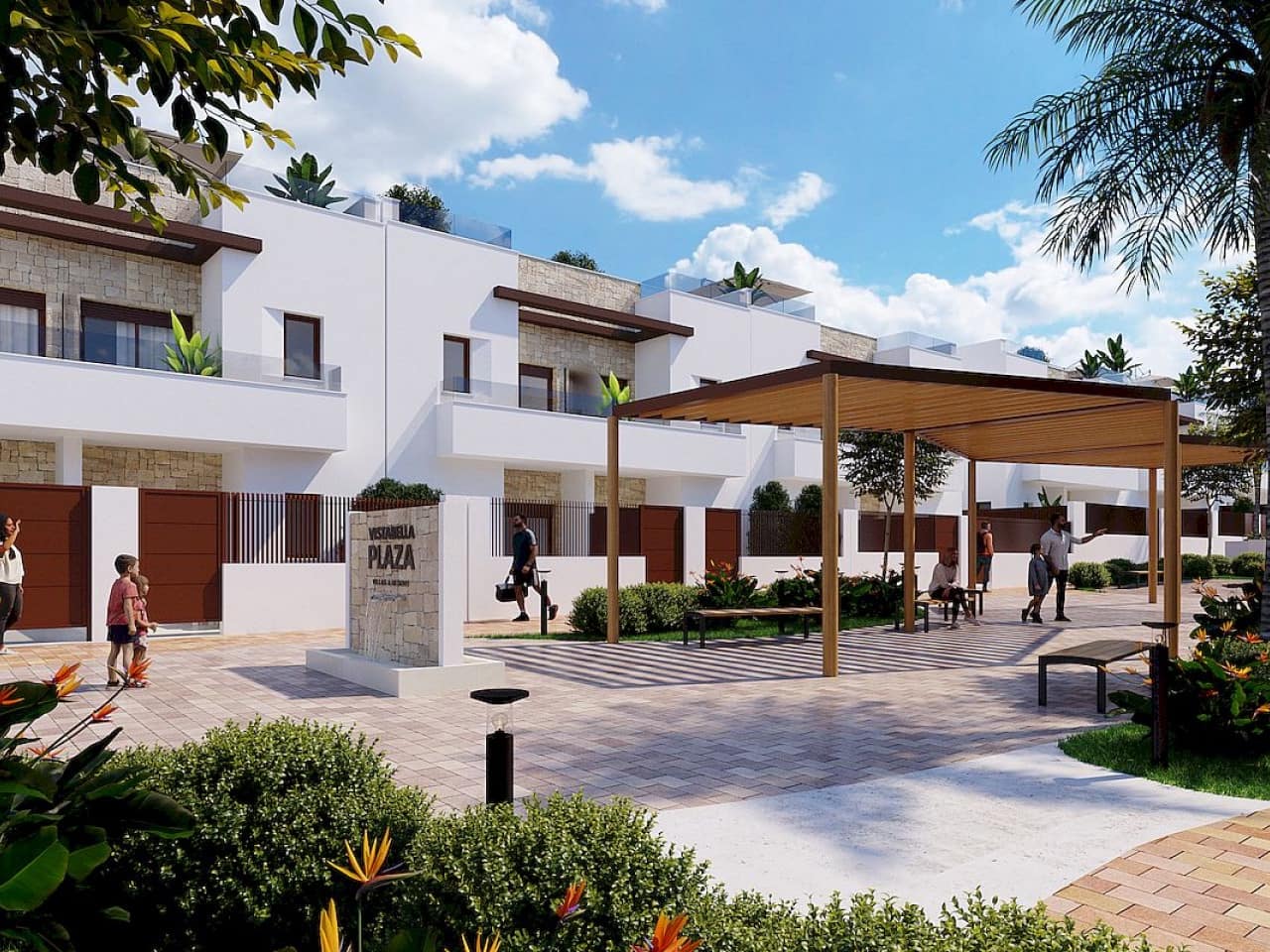 2 sovrum Villa till salu i Los Montesinos med pool - 345 000 € (Ref: 9318519)