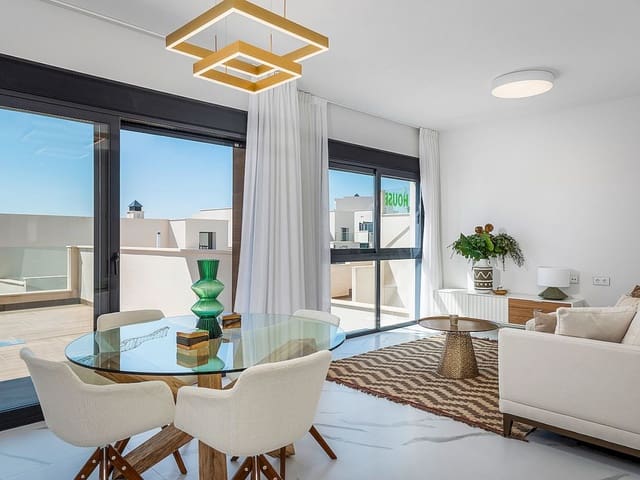 2 chambre Villa/Maison Mitoyenne à vendre à San Miguel de Salinas avec piscine - 415 000 € (Ref: 9318520)