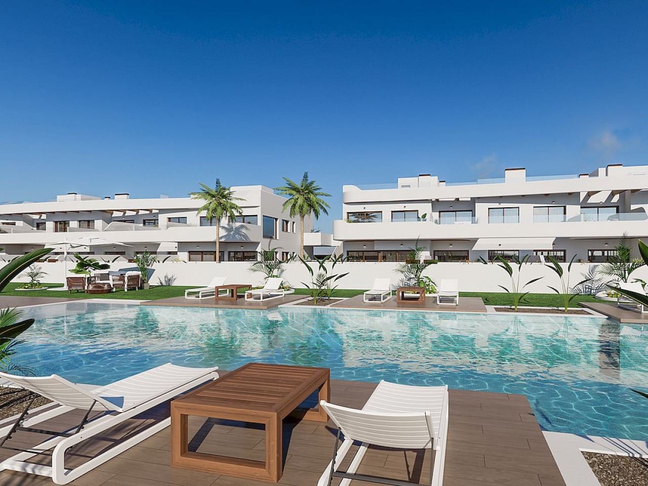 3 bedroom Terraced Villa for sale in Los Alcazares with pool - € 359,000 (Ref: 9318523)