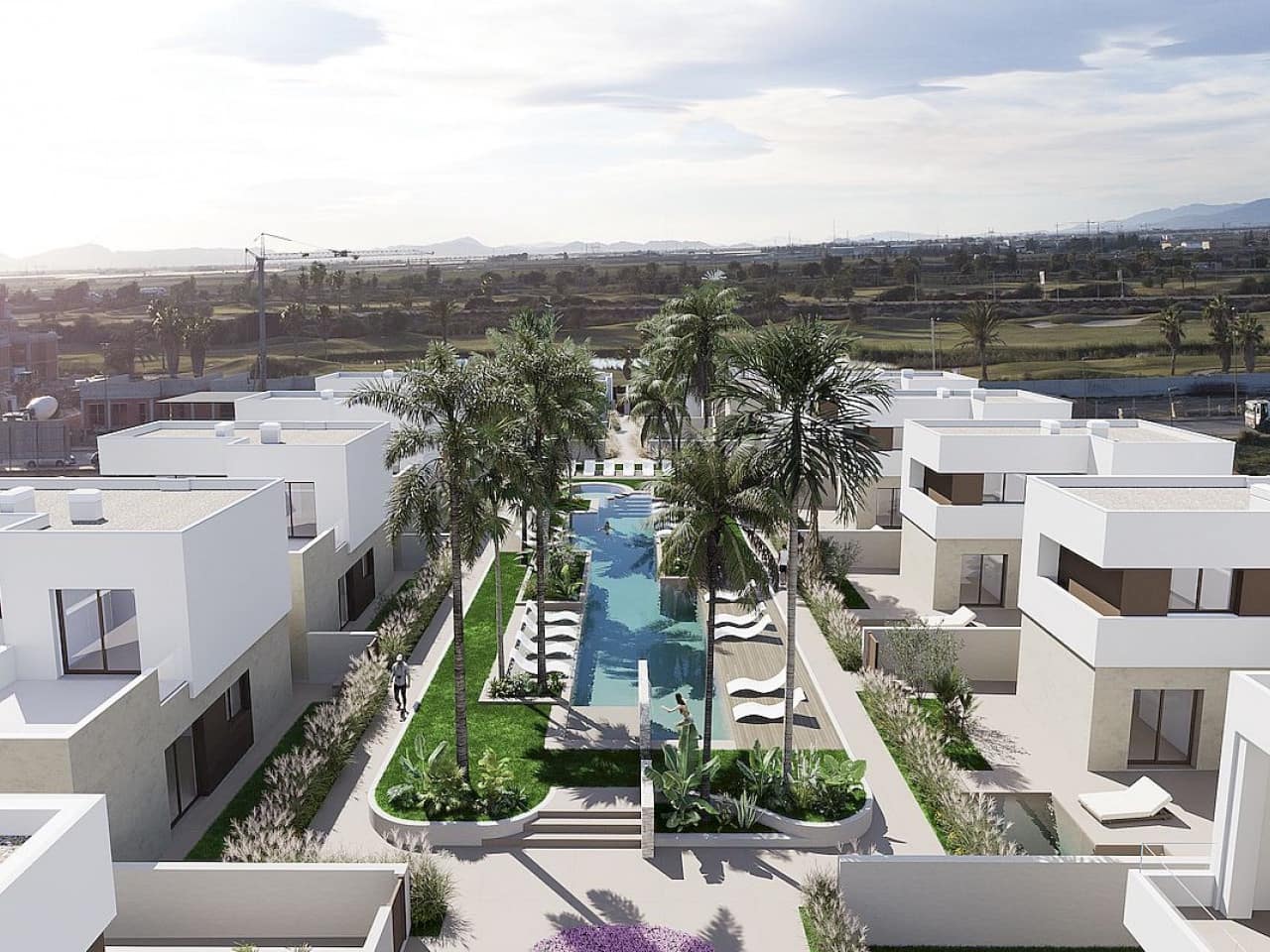 3 quarto Moradia para venda em Los Alcazares com piscina - 489 000 € (Ref: 9318525)