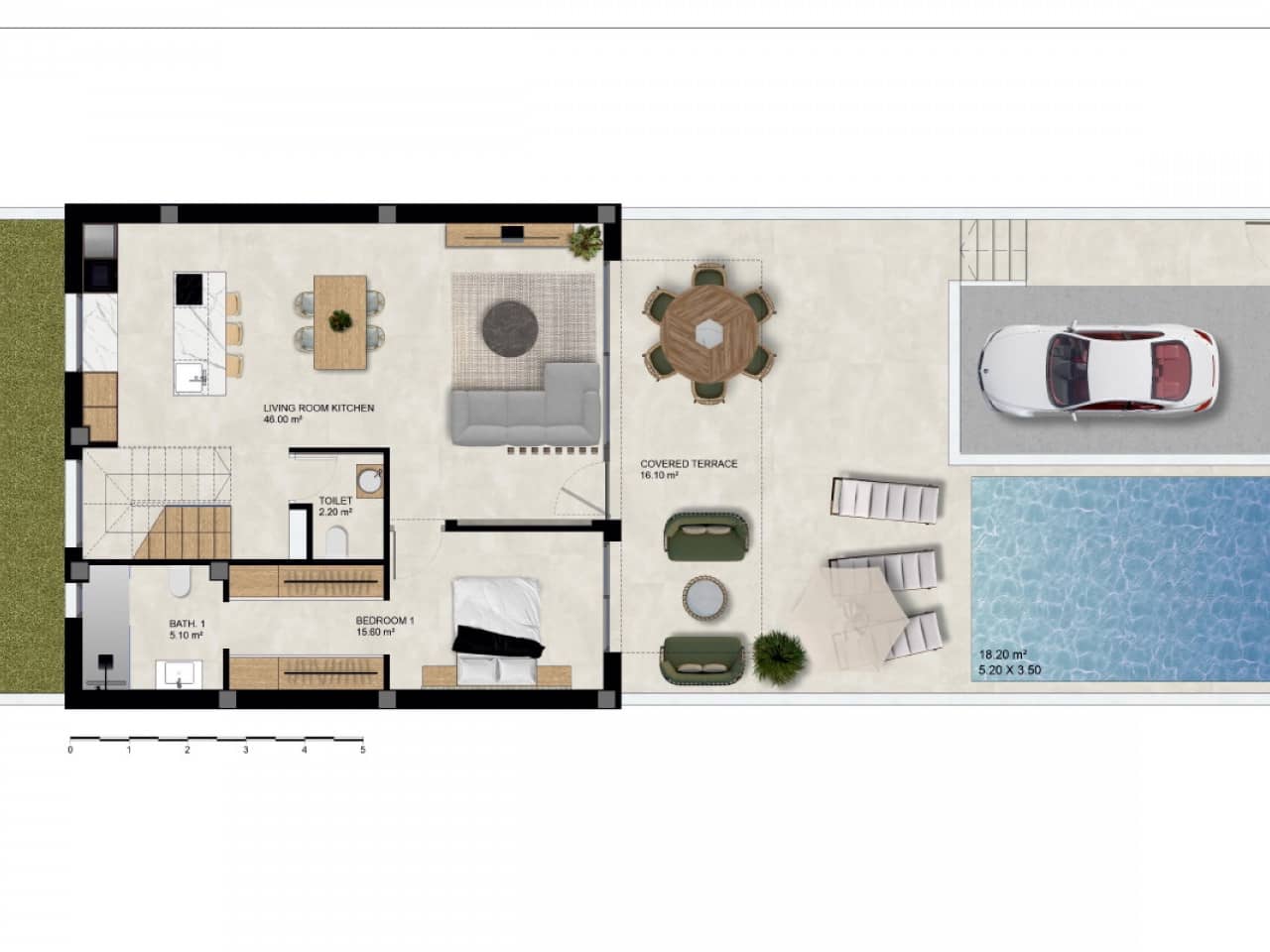 3 bedroom Villa for sale in Dolores with pool - € 389,000 (Ref: 9318532)