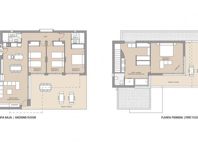 4 soveværelse Villa til salg i Los Montesinos med swimmingpool - € 549.900 (Ref: 9318535)