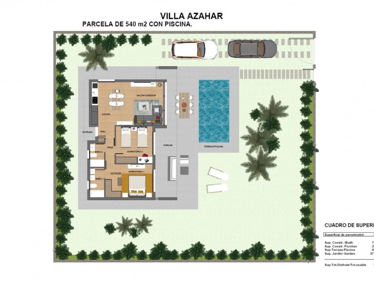 2 soveværelse Villa til salg i Calasparra med swimmingpool - € 305.000 (Ref: 9318541)