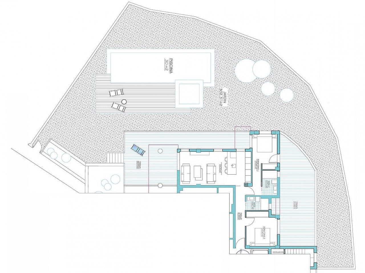 2 bedroom Apartment for sale in Torre-Pacheco with pool - € 399,000 (Ref: 9318547)