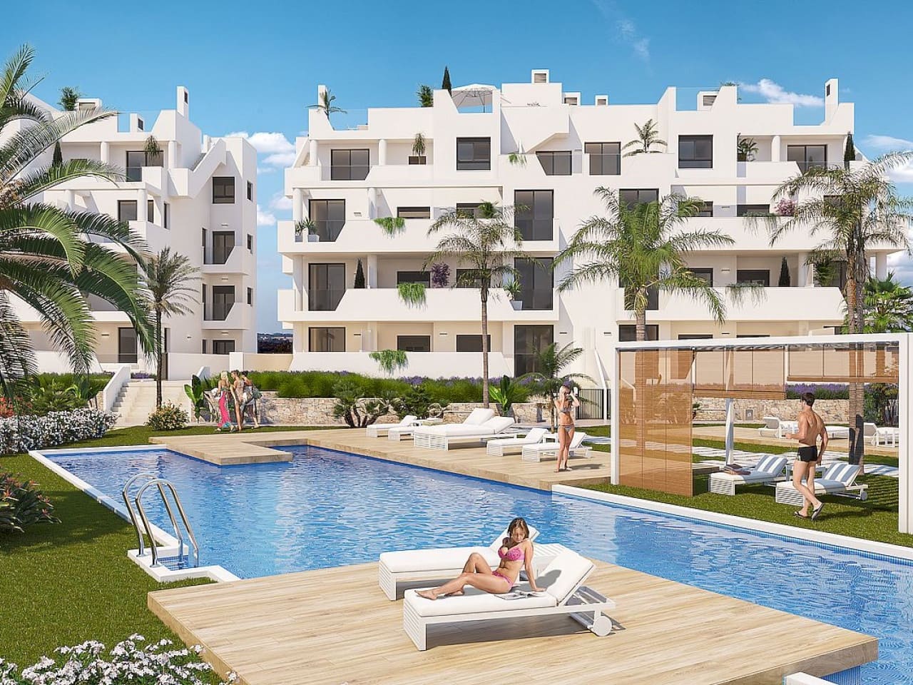 2 bedroom Apartment for sale in Torre-Pacheco with pool - € 399,000 (Ref: 9318547)