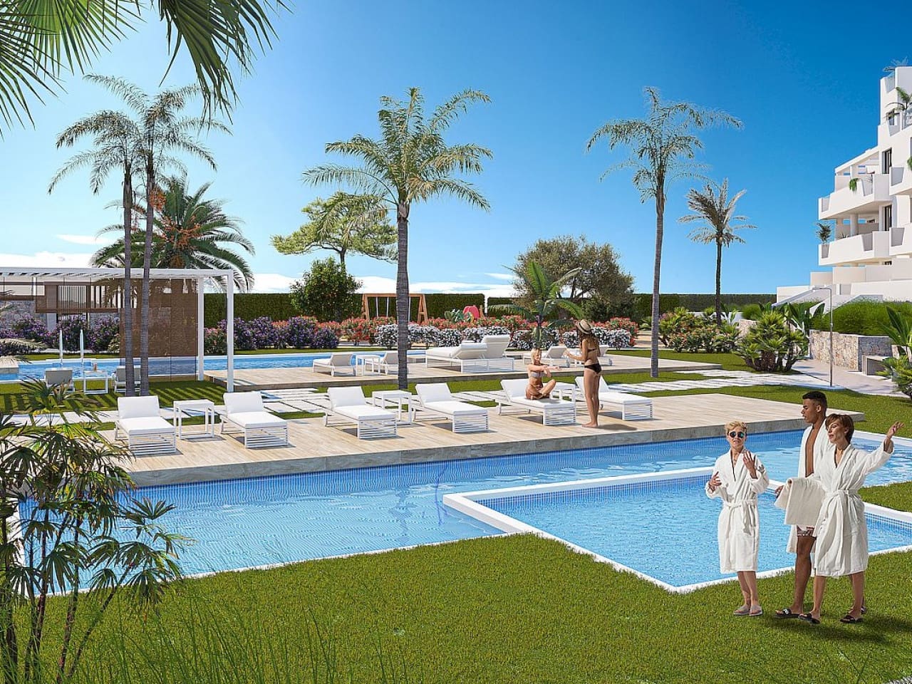 2 bedroom Apartment for sale in Torre-Pacheco with pool - € 399,000 (Ref: 9318547)