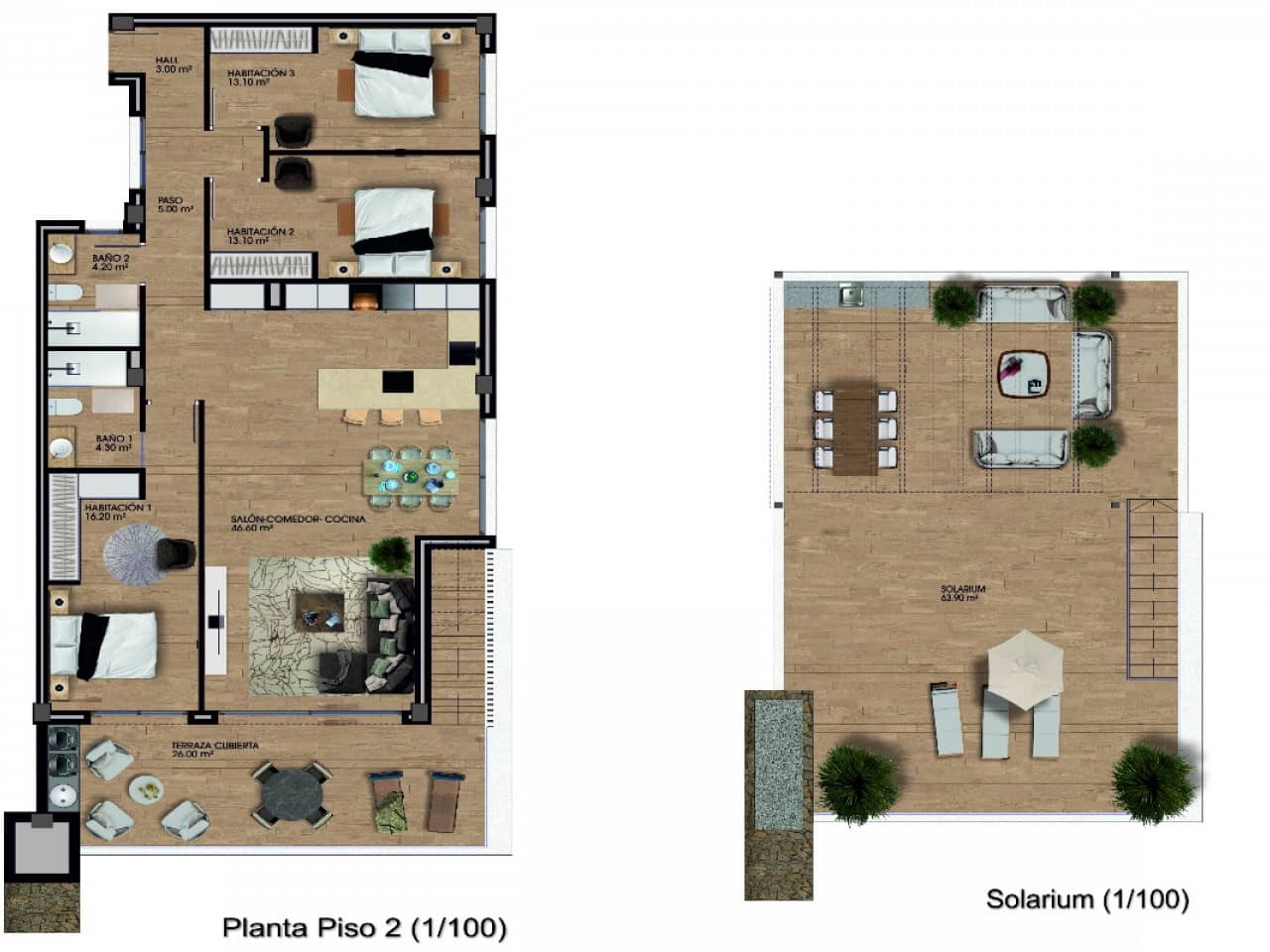 2 soveværelse Byhus til salg i Monforte del Cid med swimmingpool - € 395.000 (Ref: 9318548)