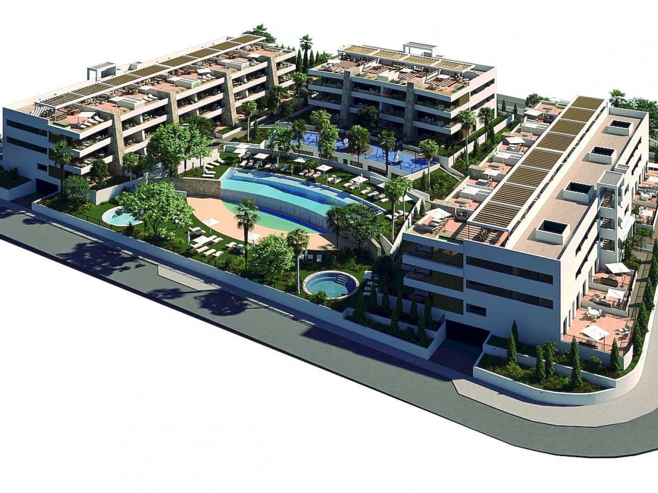 2 quarto Apartamento para venda em Monforte del Cid com piscina - 295 000 € (Ref: 9318550)