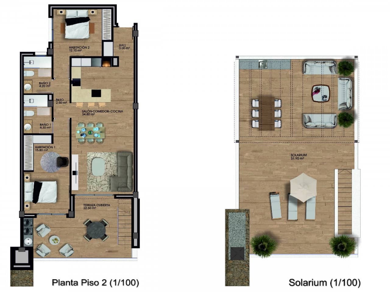 3 quarto Apartamento para venda em Monforte del Cid com piscina - 340 000 € (Ref: 9318551)