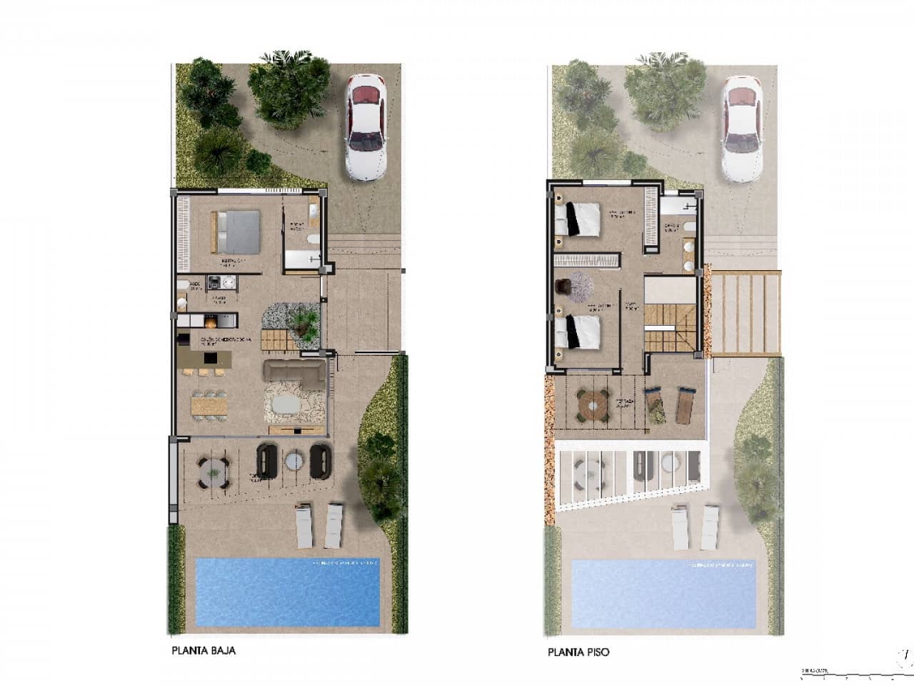 3 soverom Villa til salgs i Monforte del Cid med svømmebasseng - € 489 000 (Ref: 9318555)