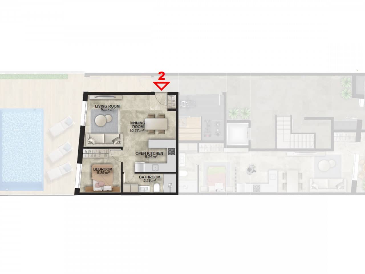 1 bedroom Apartment for sale in Torrevieja with pool - € 195,000 (Ref: 9318557)