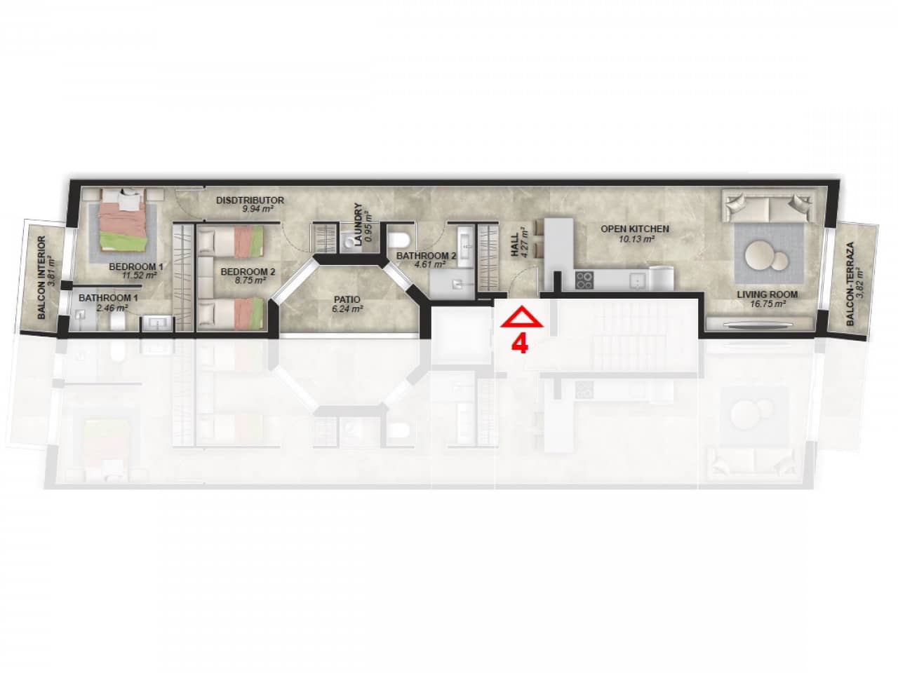 2 camera da letto Appartamento in vendita in Torrevieja con piscina - 265.000 € (Rif: 9318558)