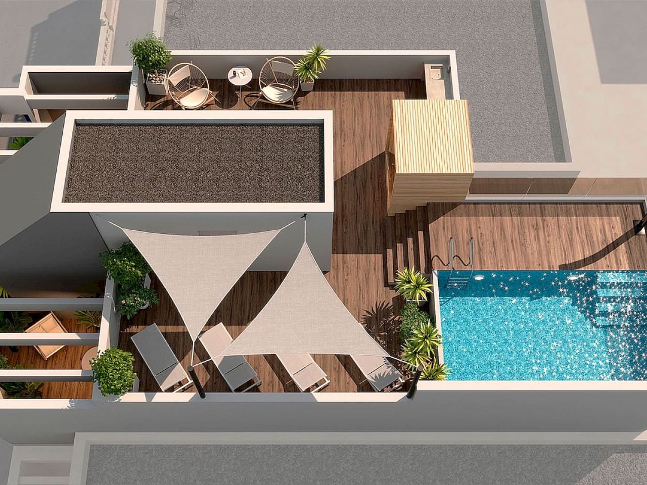 1 Zimmer Apartment zu verkaufen in Torrevieja mit Pool - 199.000 € (Ref: 9318560)