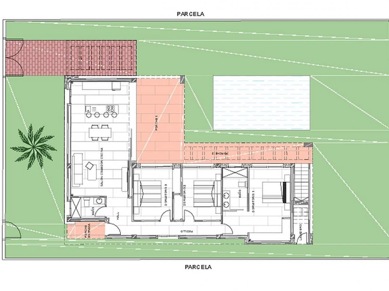 3 sypialnia Willa na sprzedaż w Algorfa z basenem - 445 000 € (Ref: 9318564)
