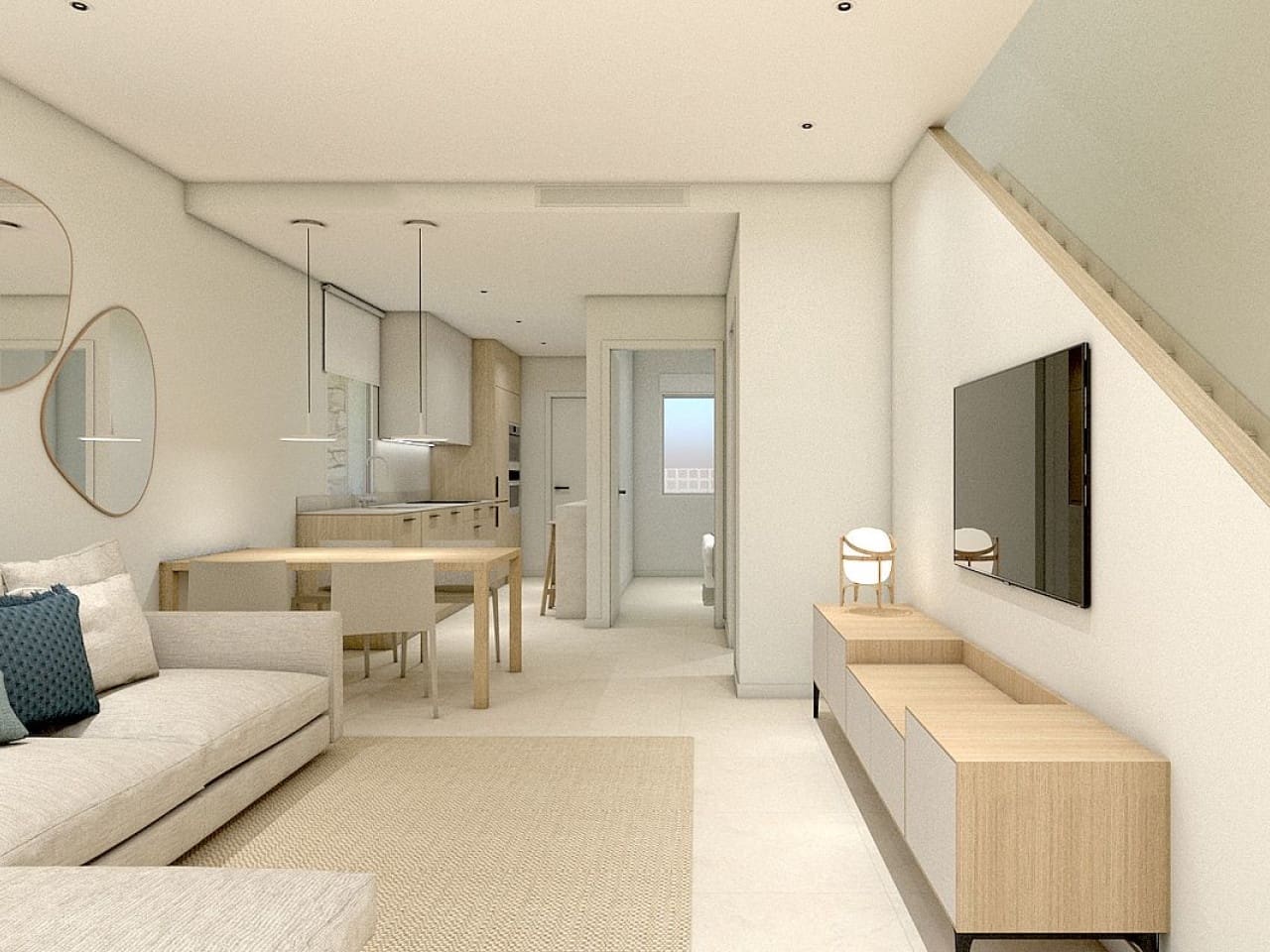 3 soverom Rekkehus til salgs i Torre de la Horadada med svømmebasseng - € 380 000 (Ref: 9318568)