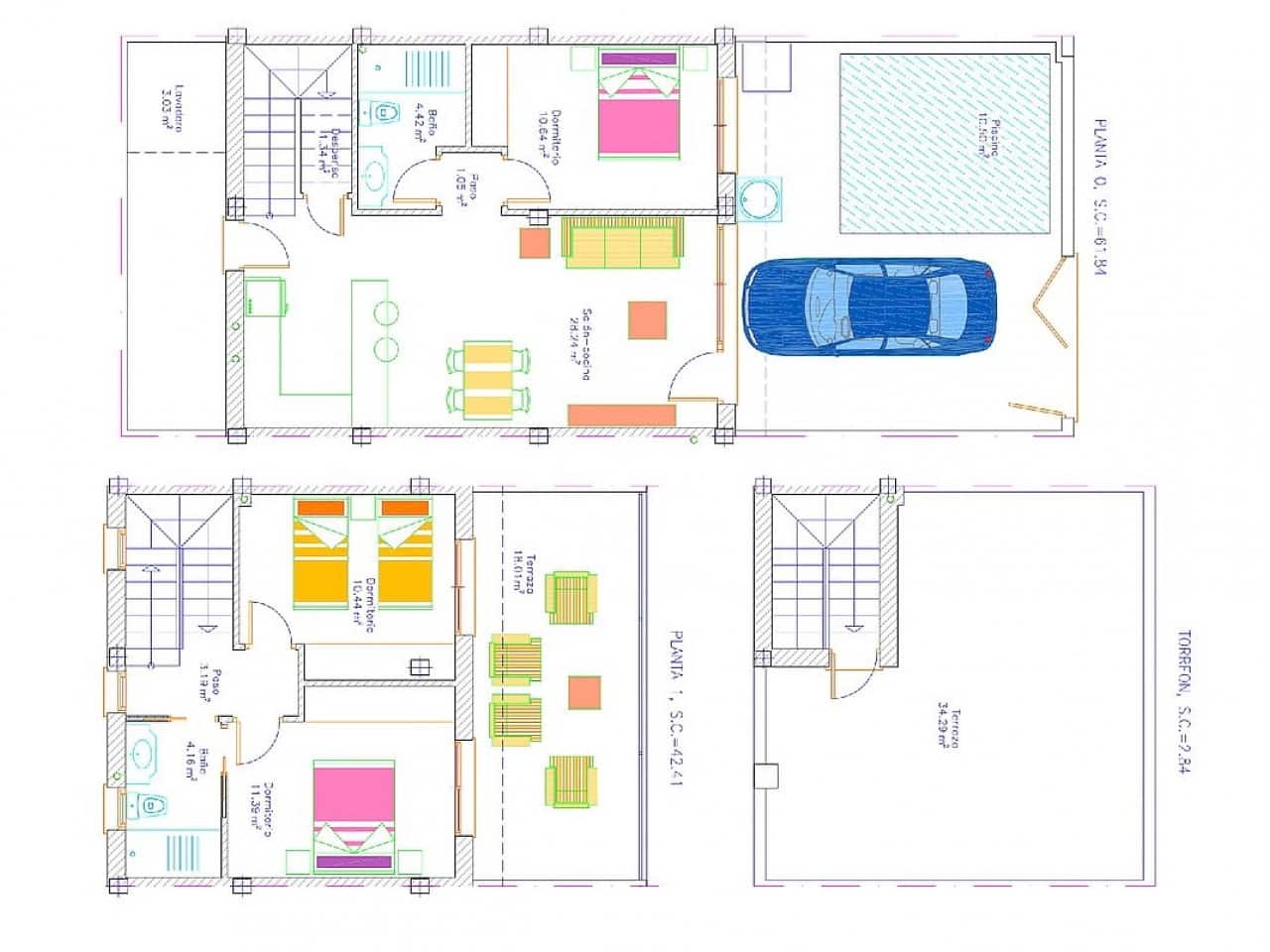 3 soveværelse Byhus til salg i Avileses med swimmingpool - € 269.000 (Ref: 9318570)
