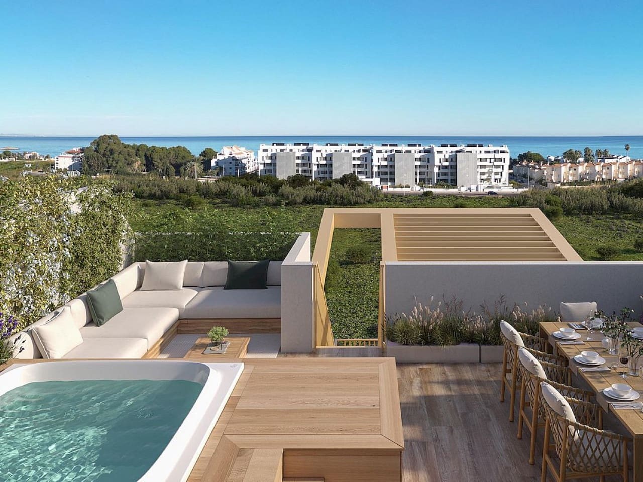 3 sovrum Lägenhet till salu i Denia med pool - 395 000 € (Ref: 9318571)