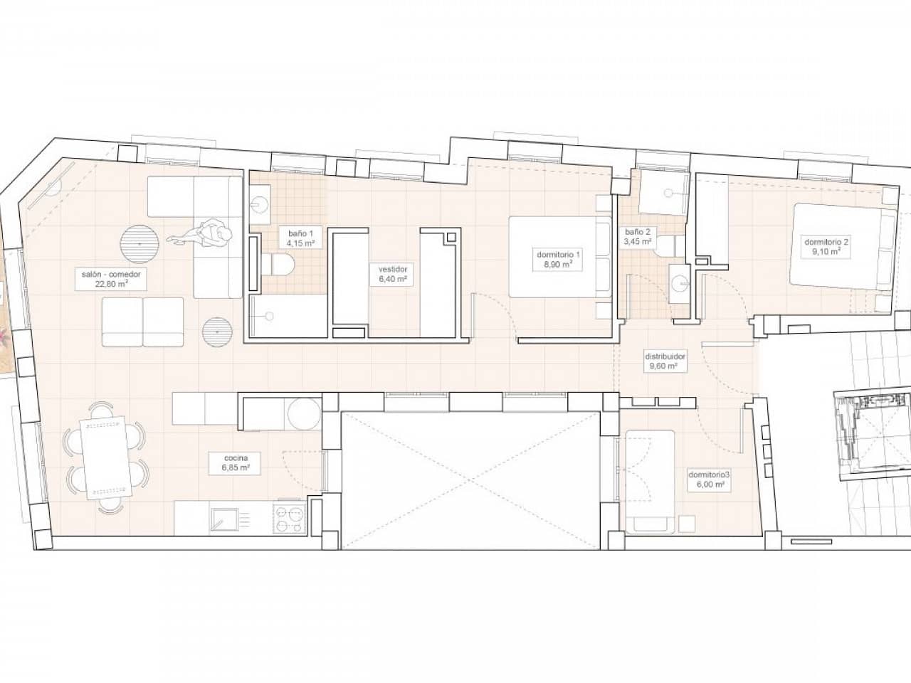 3 bedroom Apartment for sale in Hondon de las Nieves - € 230,000 (Ref: 9318575)