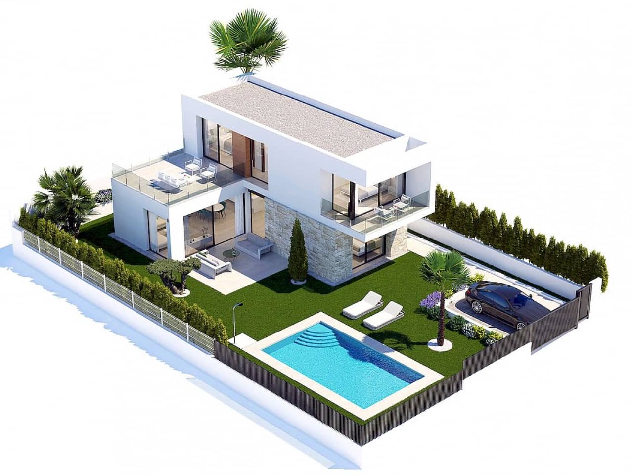 3 bedroom Villa for sale in Benidorm with pool - € 1,145,000 (Ref: 9318576)