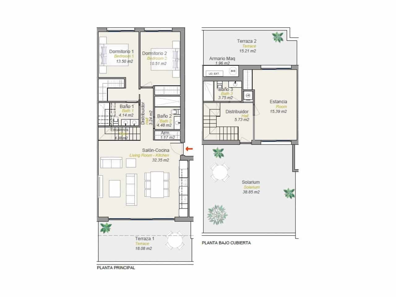 2 bedroom Apartment for sale in Benidorm with pool - € 550,000 (Ref: 9318577)