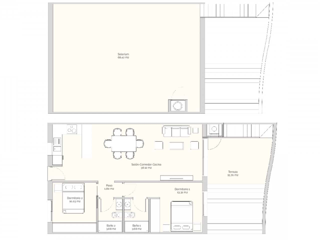 2 bedroom Apartment for sale in Benidorm with pool - € 319,900 (Ref: 9318580)