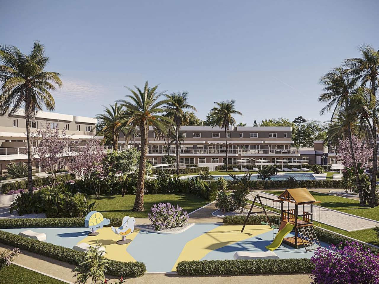 3 soveværelse Rækkehus til salg i Monforte del Cid med swimmingpool - € 240.000 (Ref: 9318581)