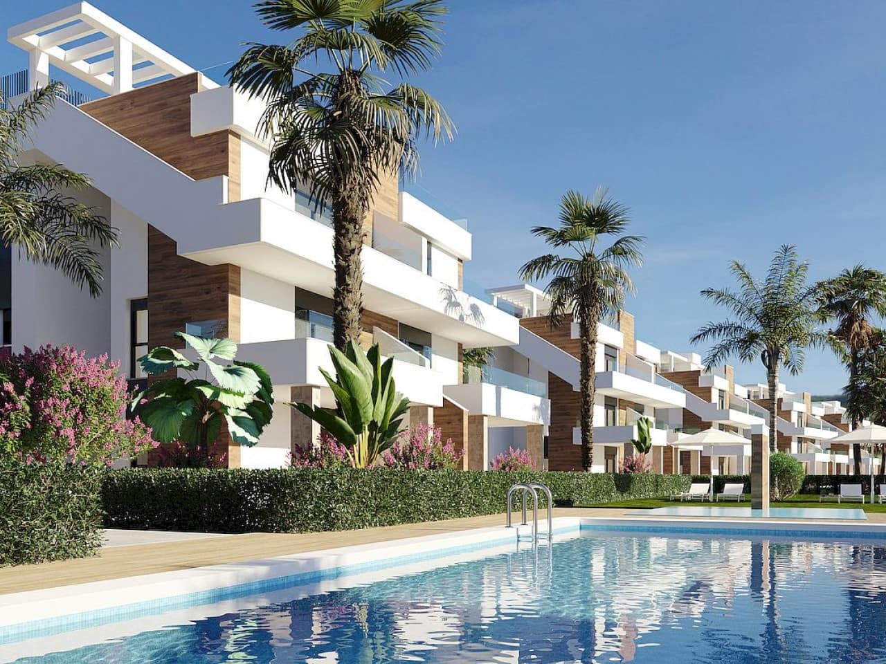 2 makuuhuone Huoneisto myytävänä paikassa Fuente Alamo de Murcia mukana uima-altaan - 186 900 € (Ref: 9318584)