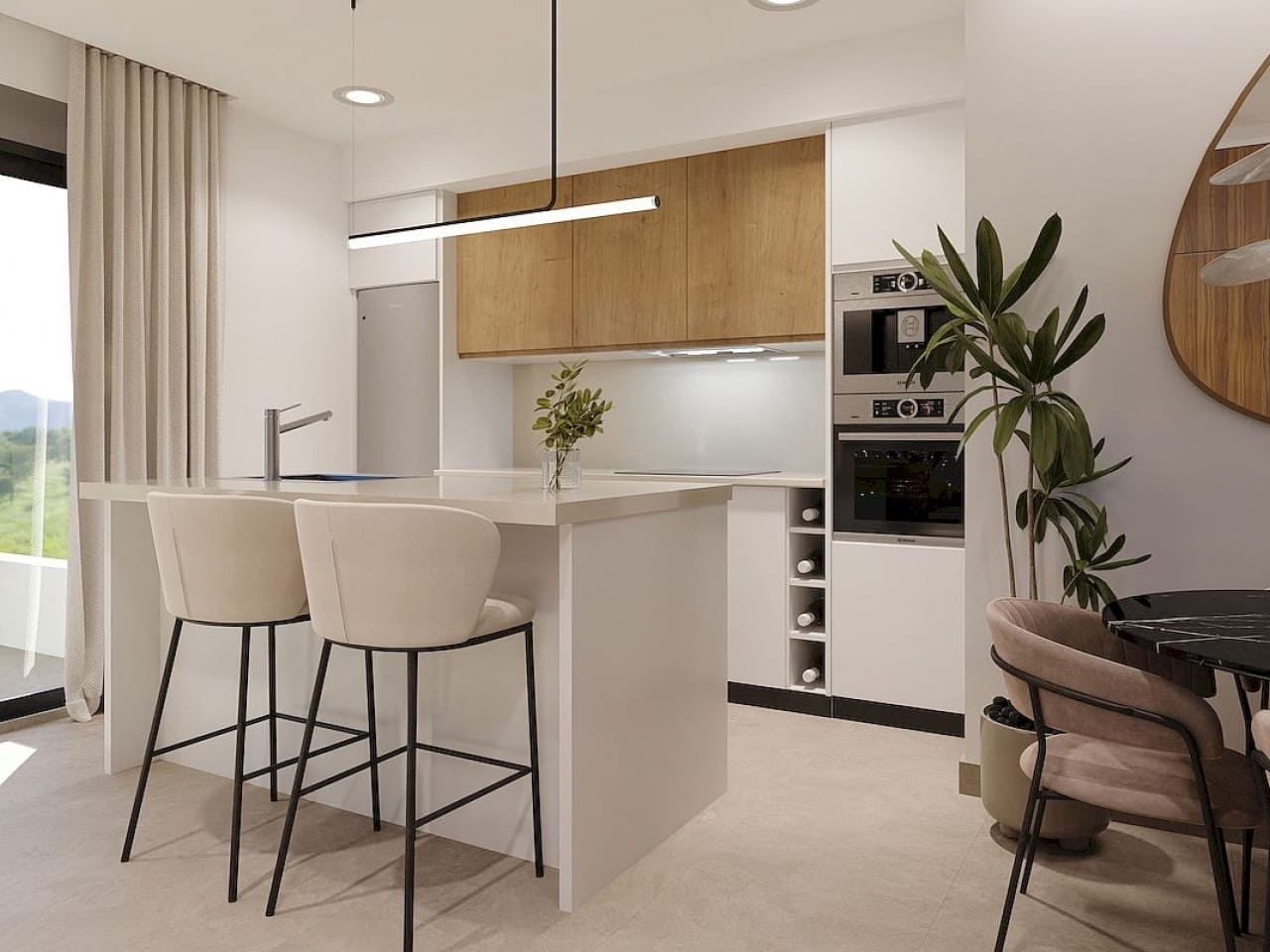 2 soveværelse Penthouse til salg i Fuente Alamo de Murcia med swimmingpool - € 229.900 (Ref: 9318585)