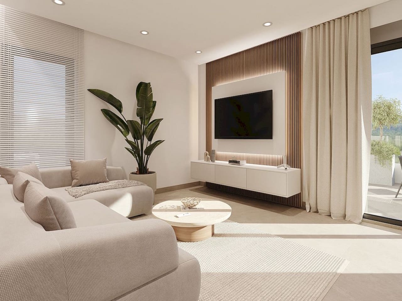 2 soveværelse Penthouse til salg i Fuente Alamo de Murcia med swimmingpool - € 229.900 (Ref: 9318585)